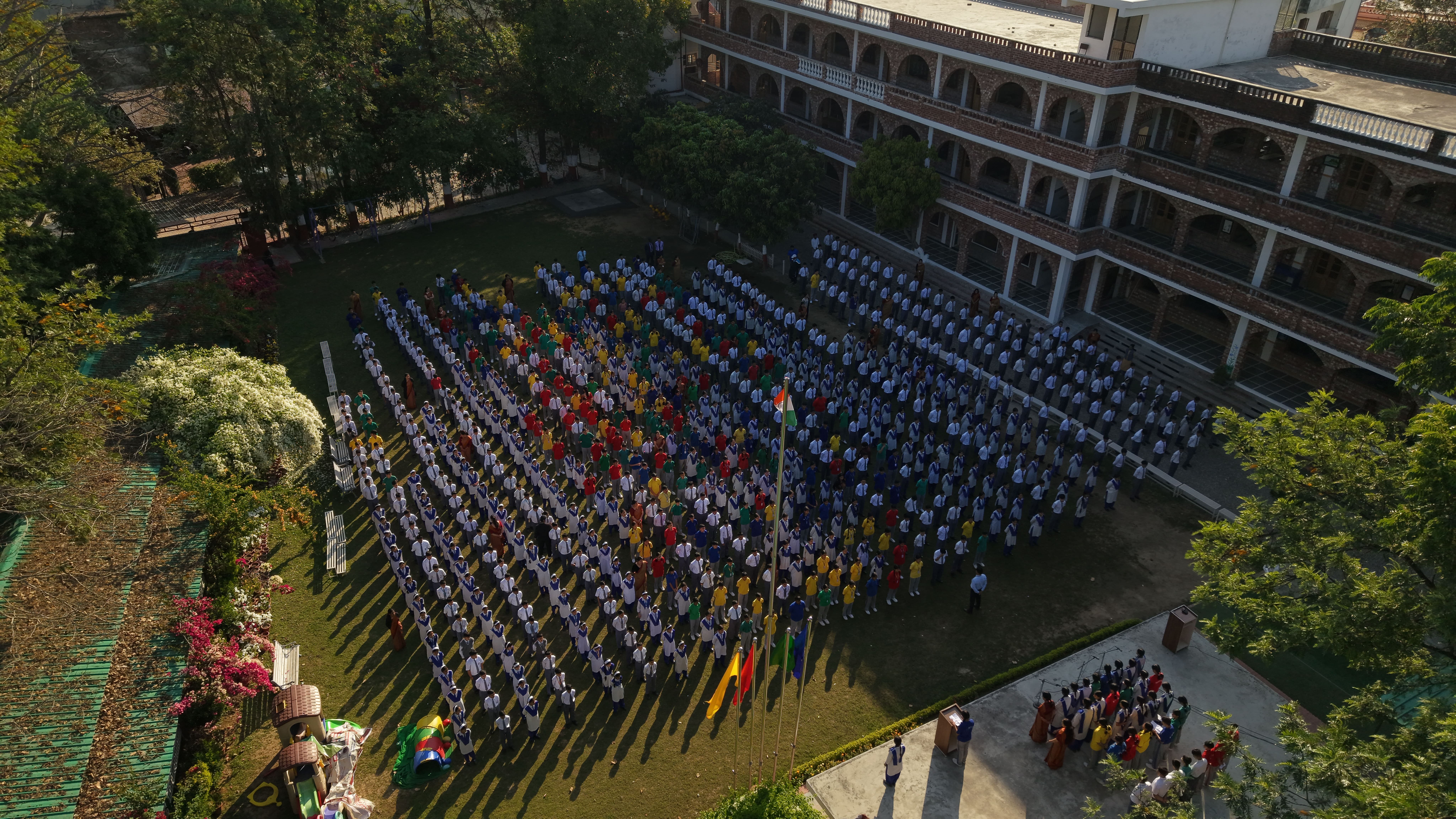 The campus today